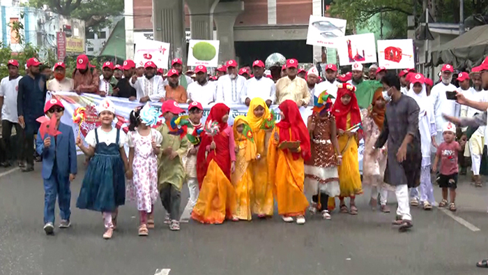 জামায়াতে ইসলামী শোভা যাত্রা করেছে পহেলা বৈশাখে